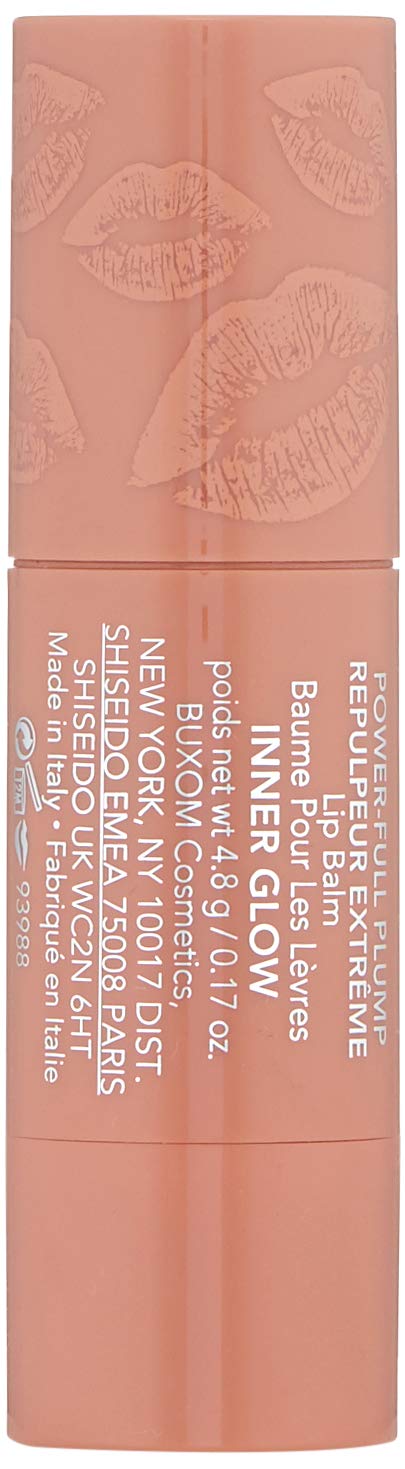 Buxom Power-full Plump Lip Balm, Inner Glow, 0.17 Fl Oz Buxom