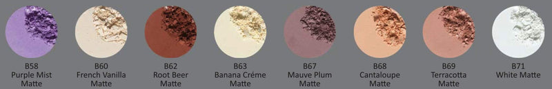 White Matte Pressed Powder Eye Shadow Eyeshadow Talc & Paraben Free Vegan No Animal Testing & Cruelty Free … Pure Ziva