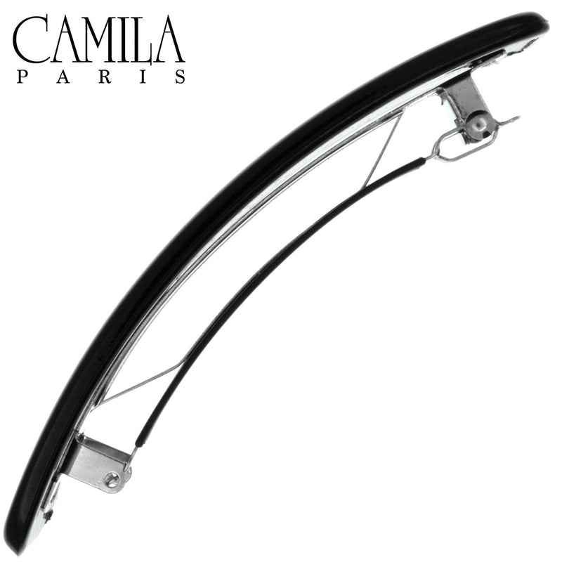 Camila Paris CP819 French Hair Barrette Clip for Girls, for Thick Volume Hair Strong Hold Grip Hair Clips for Women, Automatic, No Slip and Durable Styling Girls Hair Accessories, Made in France Camila