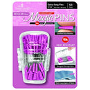 Taylor Seville Originals Comfort Grip Magic Pins Extra Long Regular -Quilting Supplies-Sewing Supplies-Sewing Notions-50 Count Taylor Seville Originals
