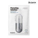 5 sheets of Dr. Jart Dermask Ultra Jet Porecting Solution Bubbling Charcoal Masks (Minimizes and purifies pores) Dr. Jart