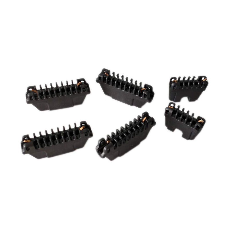 Replacement Thermicon Refill Tips for NONO Hair Removal Epilator 8800 Mini Pro 3 and Pro 5 (4 Wide &2 Narrow) XSPANDER