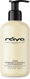 RAYA Blemish Control Astringent (705), Facial Toner for Very Oily and Break-Out Skin, with Vitamin B Complex to Balance pH and Helps Regulate Oil Production, Cruelty & Paraben Free - 8 fl oz Infinity Warehouse