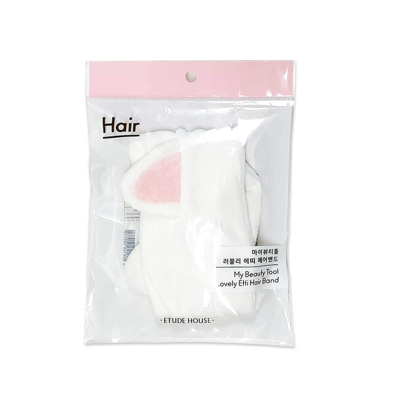 ETUDE HOUSE My Beauty Tool Lovely Etti Hair Band | A Cute and Lovely Tool To Keep Away Your Hair and Brighten Your Mood Etude House