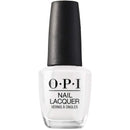 OPI Nail Lacquer, Alpine Snow, White Nail Polish, 0.5 fl oz OPI