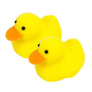 Baby Sponge - Fun Bath Toy for Children - Made of PU Foam, High-Density, High-Absorbent, Safe, and Durable - General Washing, Showering, Bathing, Bubble Bath, and Body Cleaning (Duck 2 Pieces) Sunlite Sports