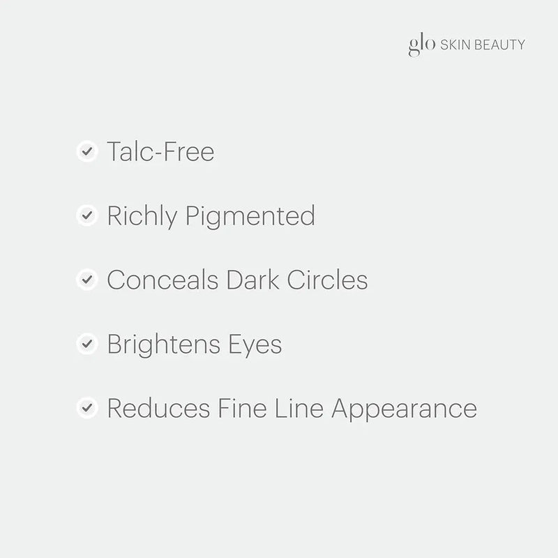 Glo Skin Beauty Under Eye Concealer Duo, Custom Blend Corrects & Conceals Dark Circles, Wrinkles and Redness, Talc Free Formula for All Skin Types Glo Skin Beauty