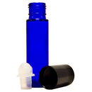 GreenHealth - Pack of 6 - Aromatherapy Glass Roll on Bottles, 10ml (1/3oz) Cobalt Blue Glass Greenhealth