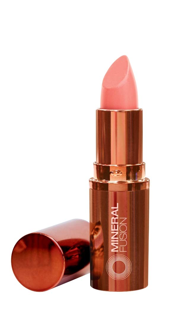 Mineral Fusion Lipstick, Melon, .14 Ounce Mineral Fusion