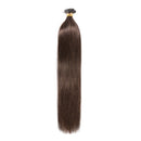 18 Inches I Tip Remy Human Hair Extensions 100 Strands/Pack Pre Bonded Keratin Stick In Hair Extensions Cold Fusion Hair Piece Long Straight For Women