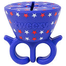 tweexy Wearable Nail Polish Holder Ring, Fingernail Polishing Tool, Manicure and Pedicure Accessories (Star Spangled) tweexy