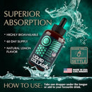 Liquid Collagen Peptides with Biotin Drops - 30,000mcg Biotin and Collagen Liquid for Women and Men - Youthful Skin, Hair Growth, Strong Nails - Hair Vitamins for Hair Loss - Lemon Flavor - 2x2oz Infinity Warehouse
