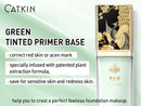 CATKIN Tinted Face Makeup Primer Base for Even Skin Tone, Color Neutralizing, Redness Reduction, Pore Blurring, Infused with Hyaluronic Acid, Soothing and Calming for Sensitive Skin Infinity Warehouse