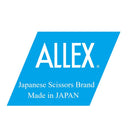 ALLEX Black Scissors Small Portable Scissors, Japanese Stainless Steel, Made in JAPAN Thin & Slim Scissors [Non-Stick Fluorine Coating Blade] 100 Black ALLEX\アレックス