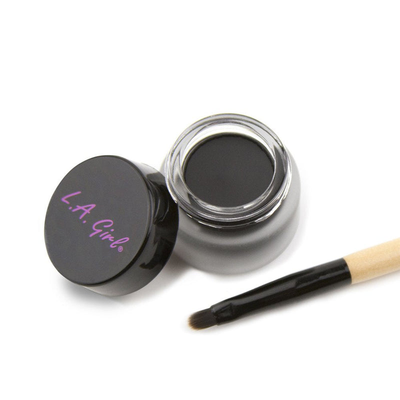 L.A. Girl Gel Liner Kit - Very Black, 0.10 Ounce L.A. Girl