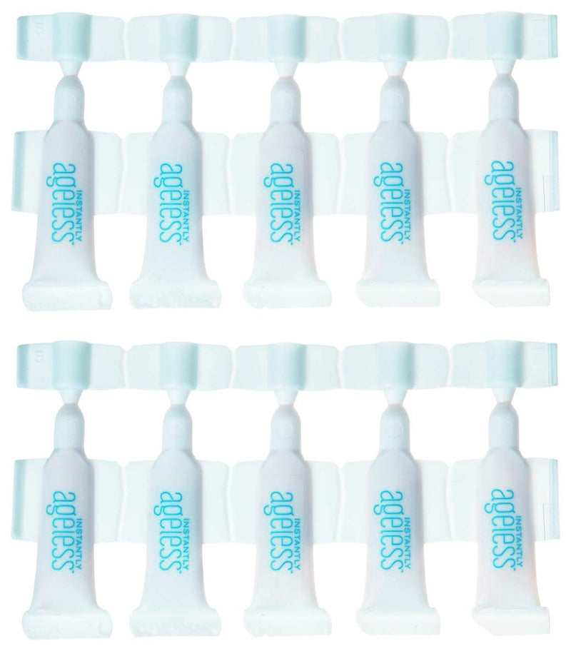 INSTANTLY AGELESS - Facelift In A Box Anti-Aging Face Cream for Forehead Wrinkles, Eyebrows, and Under-Eye Bags (10 Vials)… Instantly Ageless