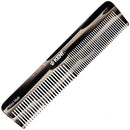 Kent 16T Black Graphite Fine Tooth Comb and Wide Tooth Comb Straightener Comb/Beard Comb and Hair Comb/Mens Hair Comb, Mustache Comb, and Comb for Women/Hair Styling and Detangling Comb/Detangler Comb KENT