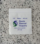 Sonic Dental - Clear Non Latex 1/4" Heavy 4.5 oz - Orthodontic Elastic - Braces - Small Dental Rubber Bands - Made in the USA Sonic Dental Supply