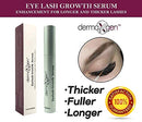 Dermaxgen Eyelash Growth Serum- Pure Organic - Enhancement For Longer, Fuller & Thicker Lashes and Eyebrows 3.5ML / FL OZ. DERMAXGEN