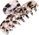 YOU BEAUTIFUL, Large Hair Claw Clip 4.1", Exquisite Colors, Strong Hold Celluloid French Butterfly Jaw Clips For Women, Hairclip With Protective Jewelry Bag You Beautiful