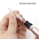 10PCS Permanent Makeup Clear Needle Cartridges for Eyebrow Eyeliner Tattoo Machine 1P/1R/3R/5R/5F/7F (5F) HiTreasure