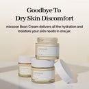 mixsoon Bean Glass Skin Duo Facial Moisturizer Fermented Bean Skincare Routine Bean Essence 50ml + Bean Cream 50ml 3.38 Fl. Oz / 100ml Korean Glass Skin Care Infinity Warehouse