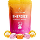 BodyRestore Shower Steamers (Pack of 12) Gifts for Women and Men - Grapefruit, Cocoa Orange & Citrus Essential Oil Scented Aromatherapy Shower Bomb, Morning Boost Shower Tablets Body Restore