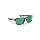 Flying Fisherman 7706TAG Freeline Polarized Sunglasses, Matte Tortoise Frame, Amber-Green Mirror Lens, Medium Flying Fisherman