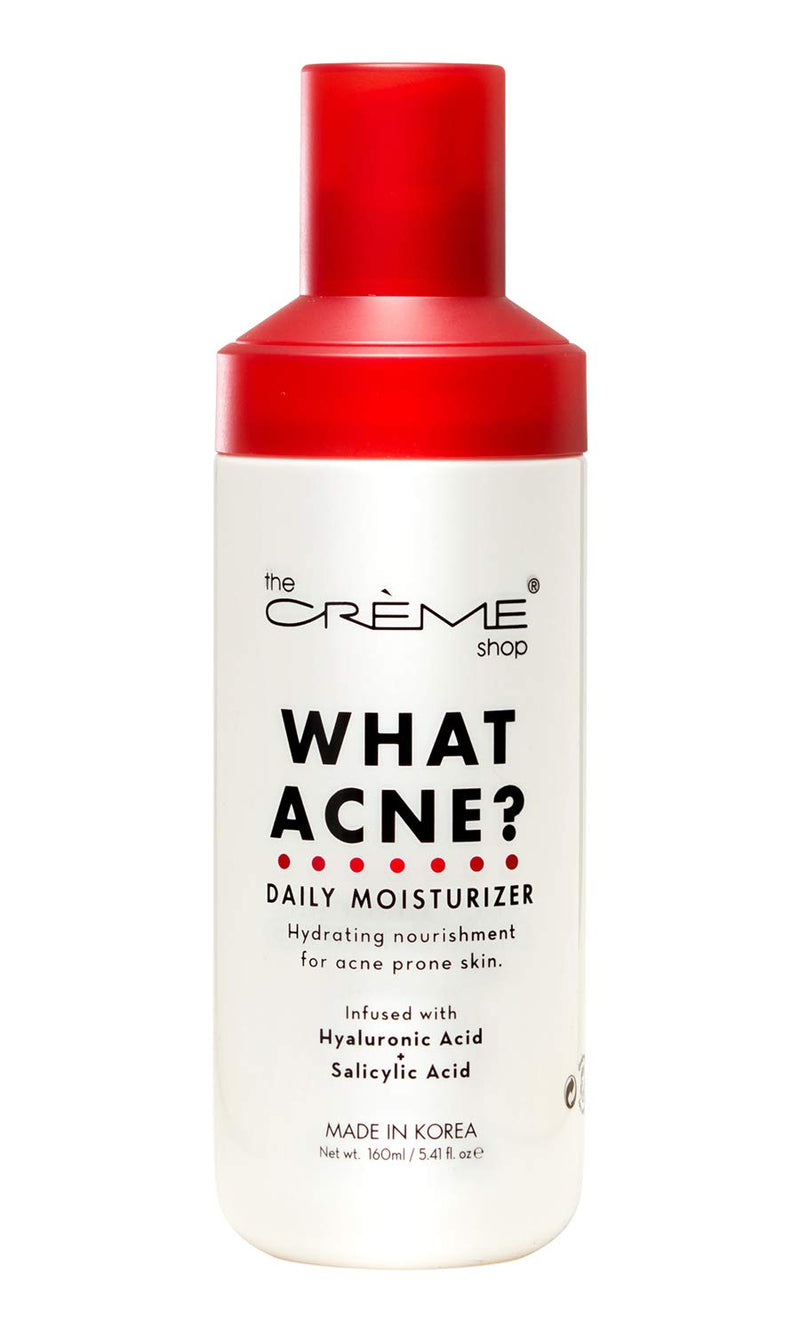 The Crème Shop | Korean Skincare WHAT ACNE? Daily Moisturizer Hydrating Nourishment for acne prone skin The Crème Shop