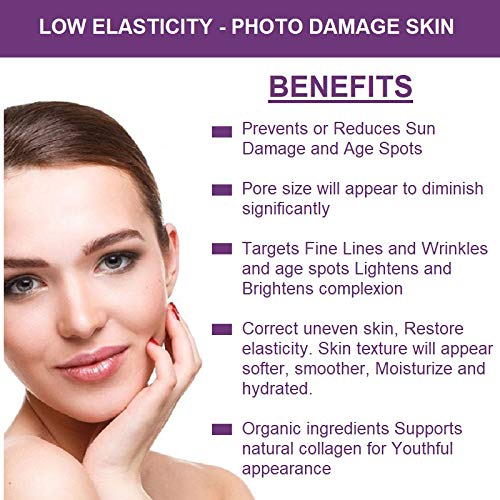 Dermaxgen Retinol Serum - Pure Organic Anti Aging, Anti Wrinkle Face Wrinkles | Renewing and Restore with Hyaluronic Acid, 1 fl oz DERMAXGEN