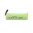 Kastar Rechargeable Shaver Battery Pack AA 1.2V 2000mAh Fits Braun, Norelco, Remington Shaver Models and Others (deatil Compatible Models Please Search The Below Description) Kastar