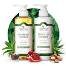 Peppermint Shampoo and Conditioner by Tree to Tub - Sulfate Free for Sensitive Scalp and Hair - pH 5.5 Balanced Duo with Soapberry & Argan Oil Tree to Tub