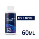 Wella Welloxon Perfect 12% 40 Volume Creme Developer 2 oz and M Hair Designs Tint Brush/Comb (Bundle - 2 items) M Hair Designs