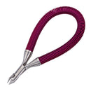 Tweezerman Grip & Snip Spiral Spring Cuticle Nipper Assorted Colors Tweezerman