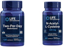Life Extension Two-Per-Day High Potency Multi-Vitamin & Mineral Supplement & Magnesium Caps, 500 mg, Magnesium Oxide, Citrate, Succinate Infinity Warehouse