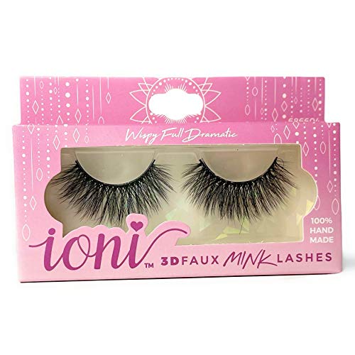 IONI 3D Faux Mink Lashes XL Wispy Full Dramatic 686604 IONI