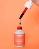 Shrine Drop It Temporary Hair Color - Mix Dye With Conditioner - Create Unique Shades - Semi-Permanent Bright Colors Blend Easily - Multi-Use - Vegan & Cruelty-Free - 200 Drops Per Bottle (Peach) SHRINE