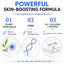 Micro Infusion System for Face, At-Home Skincare Kit with Peptides, Hyaluronic Acid & Tranexamic Acid, Gentle Surface-Level Care with 0.25mm Micro Stamp & Repair Mask, 1-Month Supply Infinity Warehouse