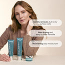 Lancer Skincare The Method Intro Kit, 3-Step Anti-Aging Facial Exfoliator, Cleanser, and Moisturizer Kit for Glowing Skin, Reveals Healthy-Looking Glowing Skin Infinity Warehouse