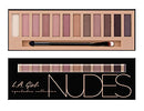 L.A. Girl Beauty Brick Eyeshadow, Nudes, 0.42 Ounce L.A. Girl