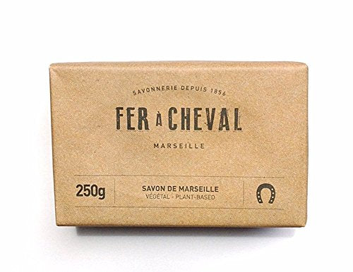 Marseille Soap - 250g Bar by Fer A Cheval - Unscented Fer A Cheval