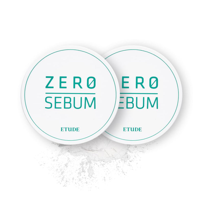 ETUDE Zero Sebum Loose Powder for Face | Lightweight Oil Control No Sebum Loose Face Powder with 80% Mineral | Long Lasting for Setting or Foundation Makes Skin Downy Infinity Warehouse