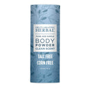 Body Powder for Men and Women, Dusting Powder, Foot Powder, Talc Free, Cornstarch Free, Clean Scent with Essential oils of Lemongrass, Eucalyptus and Spearmint, Ora's Amazing Herbal Ora's Amazing Herbal