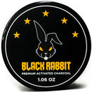 Premium Activated Charcoal Teeth Whitening Powder by Black Rabbit - Fluoride Free 30g/1.06oz Black Rabbit