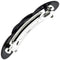 Camila Paris CP2254 French Hair Barrettes Clips for Girls, Handmade, Metal Automatic Clasp Strong Hold Grip Hair Clips for Women, No Slip and Durable Styling Girls Hair Accessories, Made in France Camila