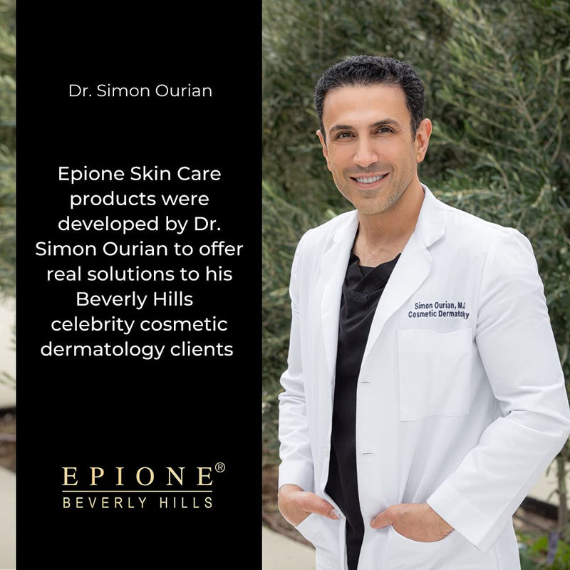 Epione Eye Rejuvenation Serum by Dr. Simon Ourian, Under Eye cream for Dark Circles and Puffiness, With Vitamin K and Peptides, Beverly Hills Skin Care Epione