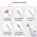 Electric Nail Drill Manicure & Pedicure Care Set，Mini Nail Kit System for Buffing, Grooming, and Polishing of Nails at Home FATUXZ