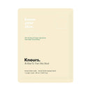 Knours Be Kind Everyday Mask (1ct) | 99% Natural Ingredients Hydrating + Soothing + Revitalizing + Relaxing Effect Facial Nourishing Sheet Mask (EWG Verified Clean Beauty) KNOURS. KNOW YOUR SKIN. PERIOD.
