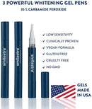 Smilestra Teeth Whitening Kit with LED Light, Non-Sensitive Teeth Whitener with 3 Tooth Whitening Gel Pens, 35% Carbamide Peroxide, Teeth Whitening Products Made in USA with Case. Smilestra