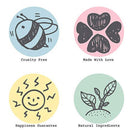 Bella and Bear Beach Baby Body Butter - Moisturizing Shea Cream for Women - Vegan, Cruelty-Free, Oil-Free, Sulfate-Free - Helps Prevents Pregnancy Stretch Marks - Tropical Fragrance - 6.76-oz. Tub Bella and Bear
